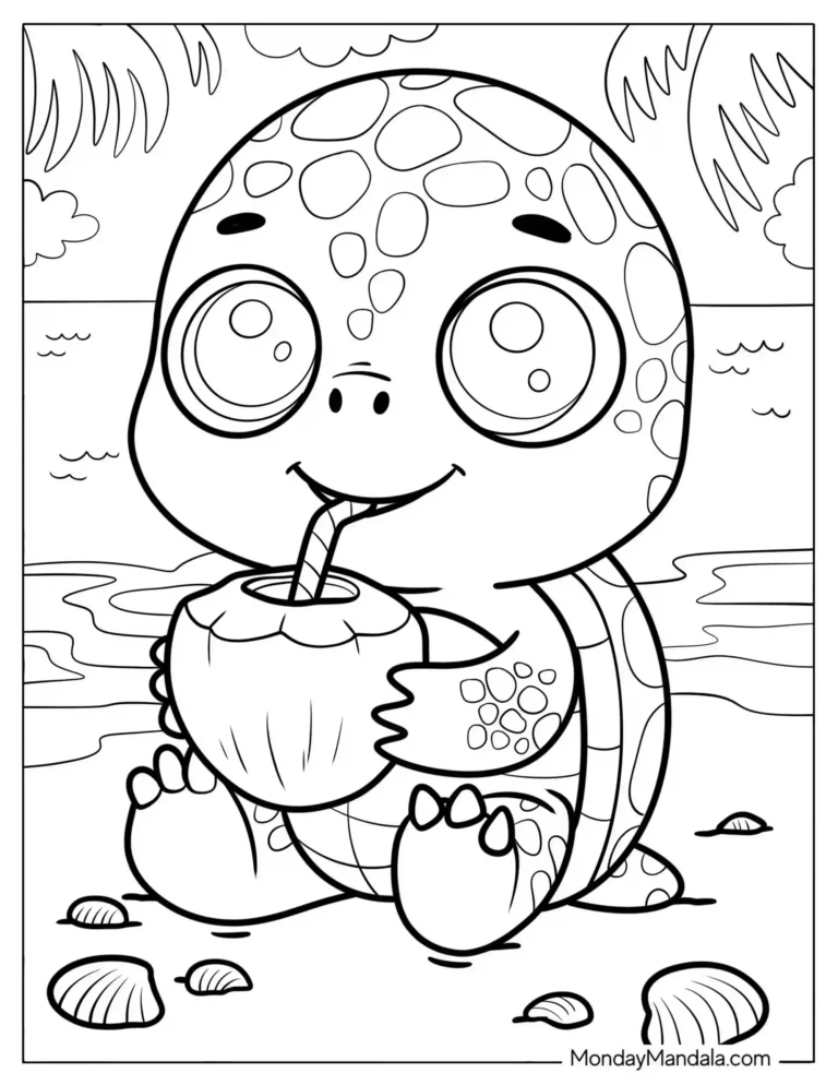 TORTUGA BEBIENDO