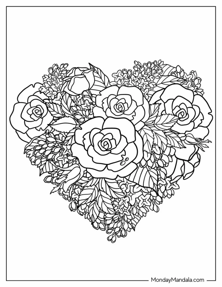 CORAZON Y FLORES