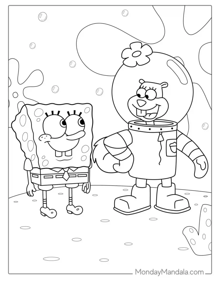 BOB ESPONJA CON ARDILLA