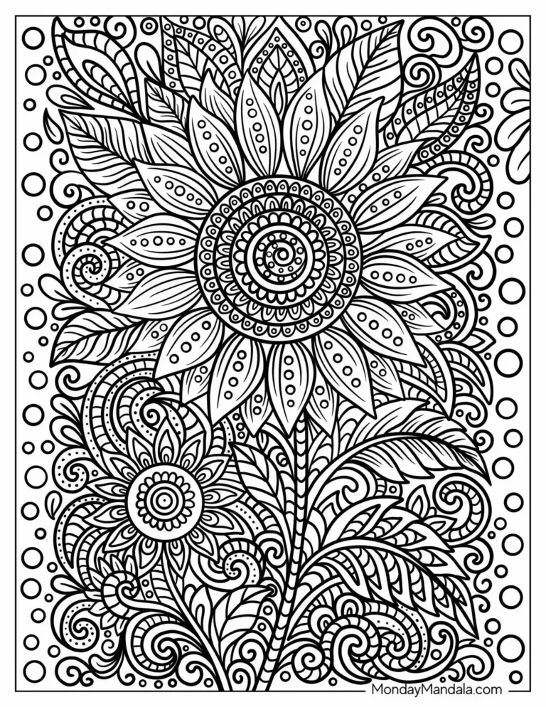 FLOR ESTILO MANDALA
