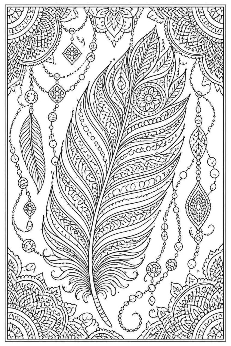 MANDALA PLUMA