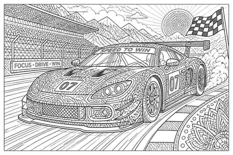 Auto con mandalas