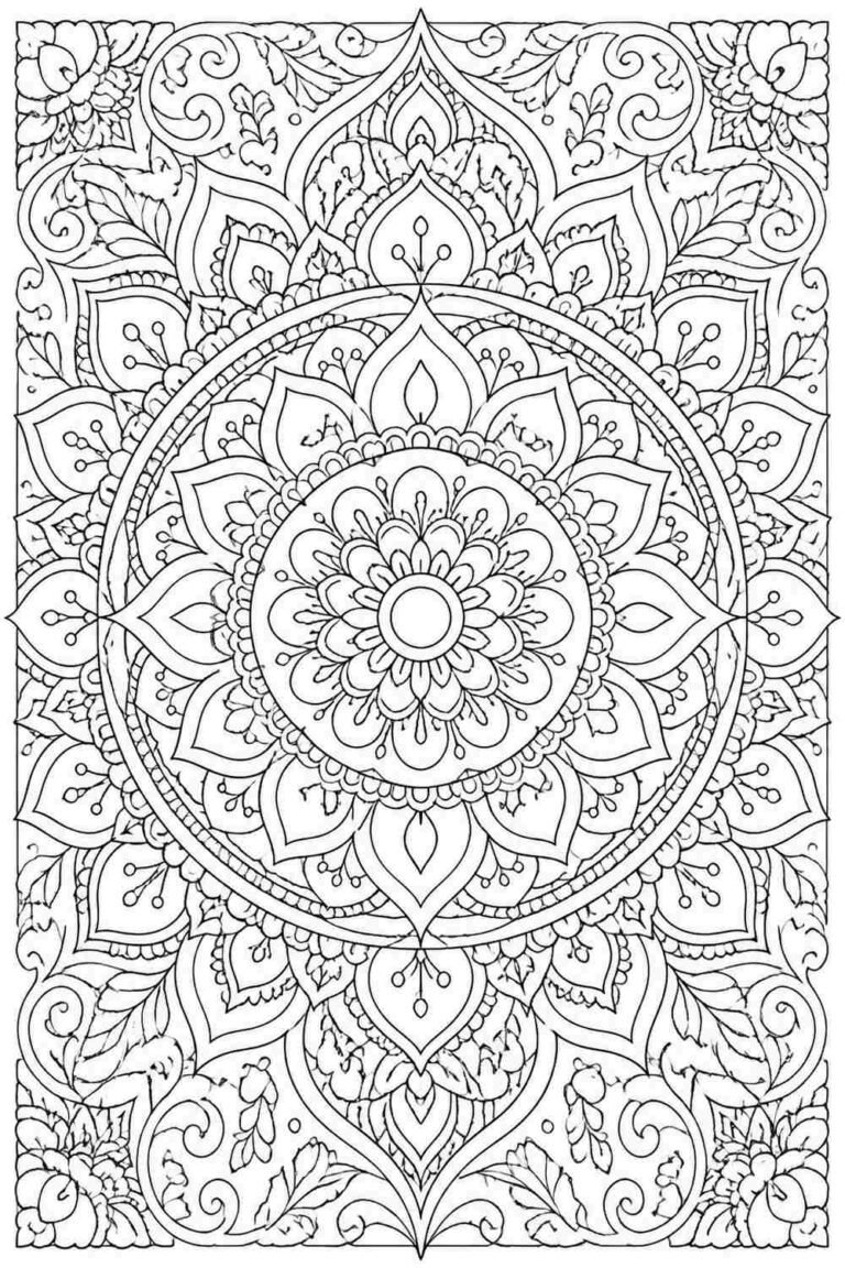 Mandala girasol